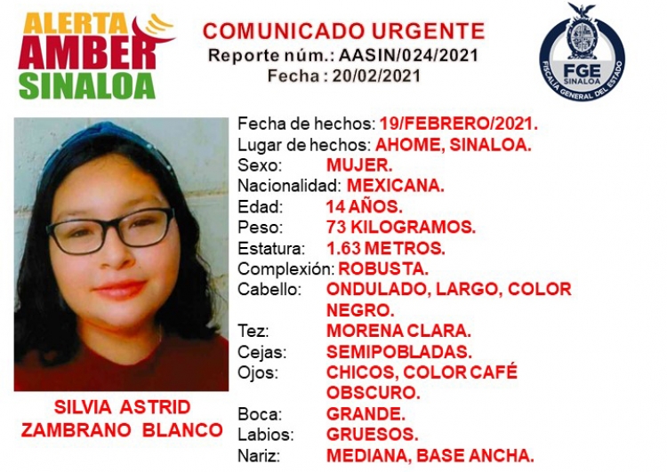 &iexcl;Ayuda a localizar a Silvia Astrid!