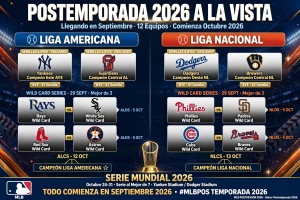 Intensa carrera a la postemporada en Grandes Ligas