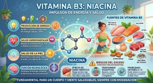 Vitamina B3: Especialista de la UAS explica su importancia y el peligro de consumirla sin control