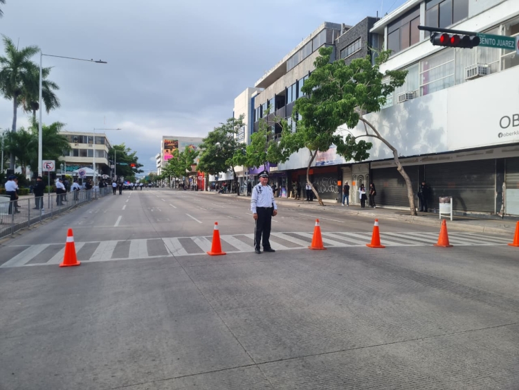 Habr&aacute; cierres viales en Culiac&aacute;n por el Grito y el Desfile