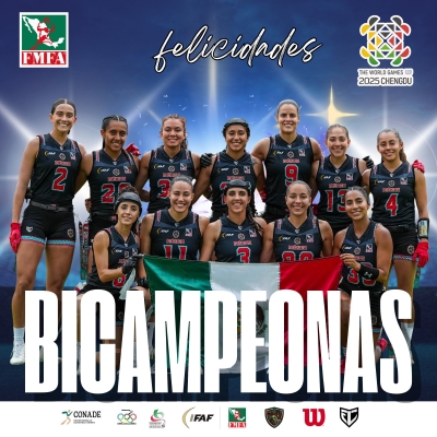 M&eacute;xico derrota a los EEUU y es bicampe&oacute;n de flag football de los Wolrd Games 2025
