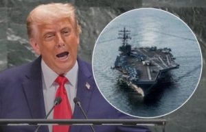 Trump amenaza a Ir&aacute;n: "Flota de barcos enviada est&aacute; lista para atacar con violencia como en Venezuela"