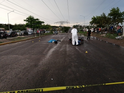 Un motociclista fue asesinado a balazos en Culiac&aacute;n
