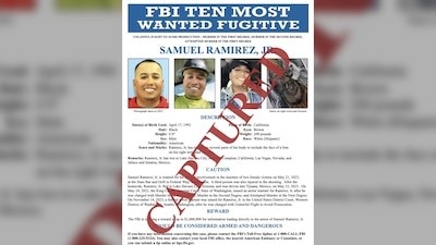 Cae en Sinaloa uno de los 10 m&aacute;s buscados por el FBI; Samuel Ram&iacute;rez Jr. ya fue extraditado