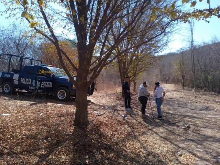 Rastreadoras hallan osamenta humana al norte de Culiac&aacute;n