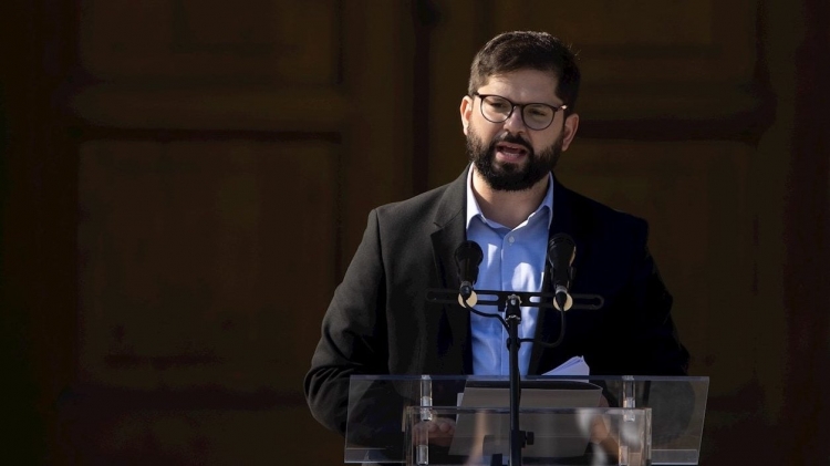 Gabriel Boric arrib&oacute; a M&eacute;xico a la cumbre de la Alianza del Pac&iacute;fico