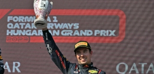 'Checo' P&eacute;rez se recupera y logra el tercer lugar en el GP Hungr&iacute;a; el mexicano vuelve a los podios