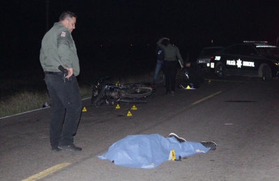 Fallece un hombre en accidente de motocicleta en Navolato