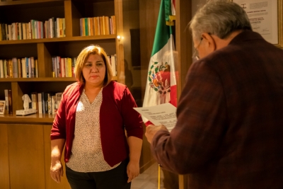 Rocha Moya designa a Mar&iacute;a In&eacute;s P&eacute;rez Corral como titular de la Secretar&iacute;a de Bienestar y Desarrollo Sustentable