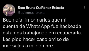 Hackean WhatsApp de la fiscal del estado