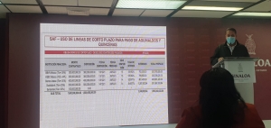 Se pagaron los 5 cr&eacute;ditos de Gobierno y ya se est&aacute;n subiendo a la plataforma de Hacienda