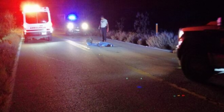 Indigente muere atropellado en carretera a El Maviri, en Ahome