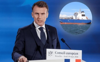 Macron rechaza el uso de la fuerza para la reapertura de Ormuz y propone una misi&oacute;n de escolta bajo el marco de la ONU