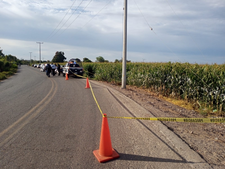 &iexcl;Derrape mortal! Motociclista pierde la vida en accidente carretero, en Navolato