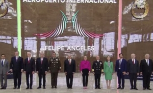 Inauguran el aeropuerto Felipe &Aacute;ngeles de la CDMX