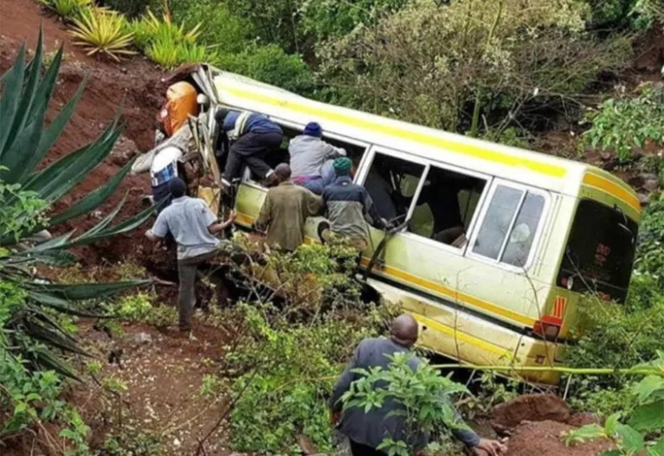 Al menos 38 muertos tras choque entre autob&uacute;s y microb&uacute;s en Tanzania, &Aacute;frica Oriental