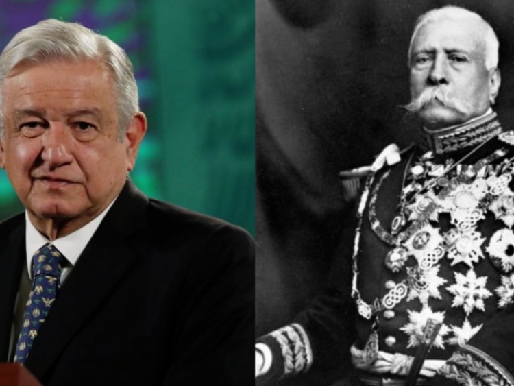 Descarta AMLO repatriar restos de Porfirio D&iacute;az