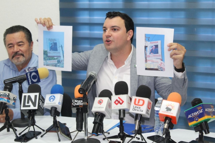 Interpone el PAN otra demanda contra Estrada Ferreiro por espectaculares