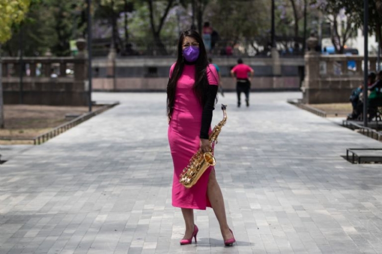 El Gobierno dar&aacute; protecci&oacute;n a la saxofonista Mar&iacute;a Elena R&iacute;os