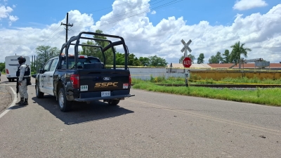 Hallan a un hombre asesinado a balazos en La Palma, Navolato; estaba junto a las v&iacute;as del tren