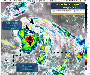 Fuertes lluvias se prev&eacute;n hoy en Sinaloa