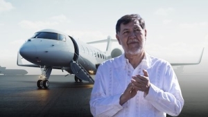Fern&aacute;ndez Noro&ntilde;a renta avi&oacute;n privado para realizar gira por Coahuila, por 2 mil d&oacute;lares la hora