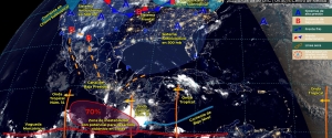 Monz&oacute;n mexicano dejar&aacute; intensas lluvias, inundaciones y deslaves en el noroeste del pa&iacute;s