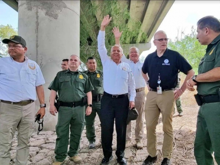 Titular de migraci&oacute;n realiza tareas de coordinaci&oacute;n en la frontera norte de M&eacute;xico