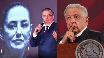 AMLO descarta ruptura de Morena pese a se&ntilde;alamientos de Ebrard contra Sheinbaum