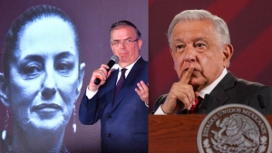 AMLO descarta ruptura de Morena pese a se&ntilde;alamientos de Ebrard contra Sheinbaum