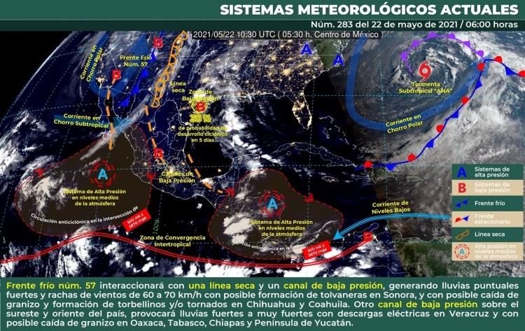 Se mantienen los calores para Sinaloa: M&aacute;ximas de 35  40 grados cent&iacute;grados
