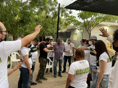 Rescate 33-3 llev&oacute; sonrisas a la 'Casa Hogar el Buen Samaritano'