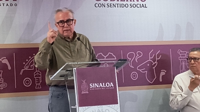 Me puedo &acute;mochar la lengua&acute; si no estamos haciendo las cosas con transparencia: Gobernador Rocha Moya
