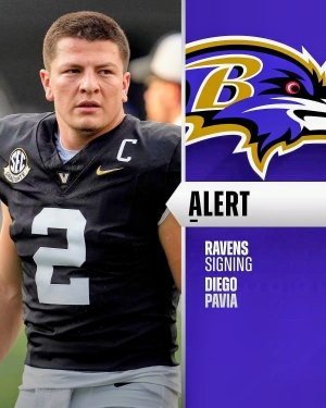 NFL: Baltimore firma a Diego Pavia, mariscal de campo de ra&iacute;ces mexicanas