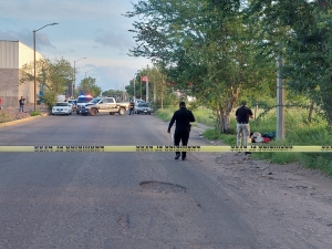 Abandonan cuerpo en estado de descomposici&oacute;n sobre la avenida Giovanni Zamudio, en Culiac&aacute;n