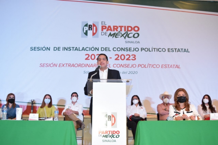 Va el PRI por todo en las elecciones del 2021 en Sinaloa, advierte Moreno C&aacute;rdenas