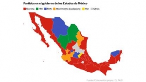 Morena consolida poder territorial de cara a elecciones de 2024; Delfina G&oacute;mez gana gubernatura en EdoMex y Manolo Jim&eacute;nez de 'Alianza' en Coahuila