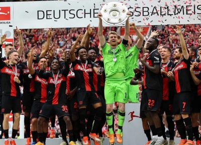 El Bayer Leverkusen es hist&oacute;rico: acaba invicto en la Bundesliga