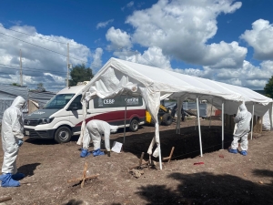 Se localizan siete cuerpos en el nivel 2 de la fosa del pante&oacute;n 21 de Marzo en Culiac&aacute;n