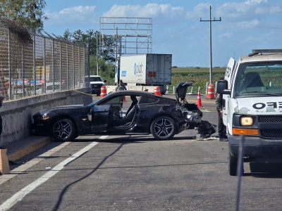 Polic&iacute;a estatal fallece en accidente en la autopista Benito Ju&aacute;rez
