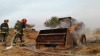Se incendia m&aacute;quina procesadora de alimento para aves de una empresa a la altura de La Primavera