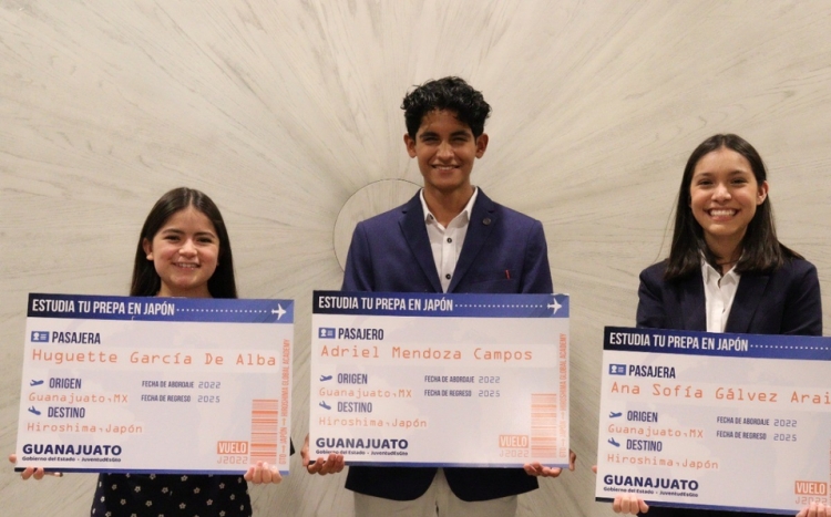 Guanajuatenses estudiar&aacute;n su preparatoria en Jap&oacute;n
