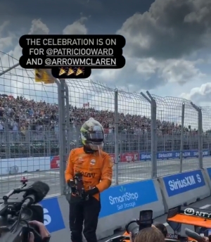 Se impone mexicano Pato O'Ward en Toronto en la IndyCar