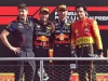 Max Verstappen y 'Checo' P&eacute;rez doman a Ferrari en GP de Italia