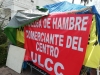Protestantes de la huelga de hambre, permanecen en la lucha.