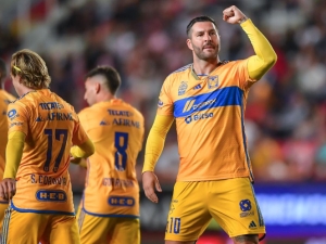 Tigres 'parte al Rayo' en su aniversario y golea a Necaxa