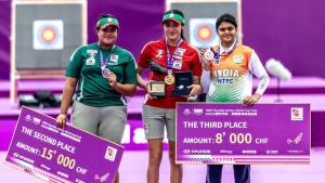 Hacen historia Mariana Bernal y Maya Becerra en la Final de Copa del Mundo de Tiro con Arco 2025
