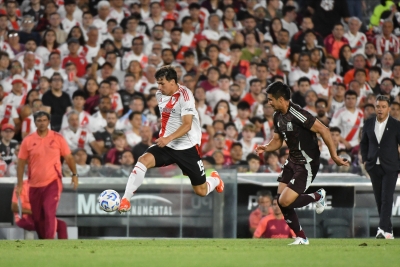 River Plate da c&aacute;tedra de f&uacute;tbol a la selecci&oacute;n mexicana en Buenos Aires