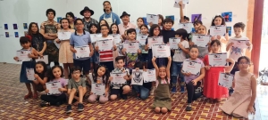 Visita los trabajos de ni&ntilde;os y ni&ntilde;as del curso de verano UAS en la Casa de la Cultura