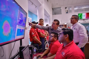El impacto de "Orlene" ser&aacute; entre el sur de Sinaloa y Norte de Nayarit